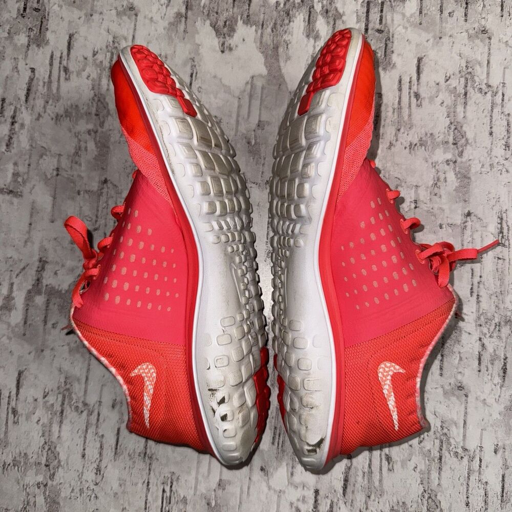 Nike Shoes Women’s 9.5 Red FS Lite Run 2 Premium Sneakers Lace up Low 704881-600 - Picture 5 of 8
